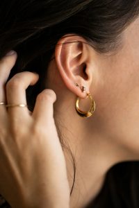 Medical ear piercing